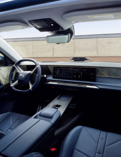 Intérieur grande classe de la DS8 MACRON